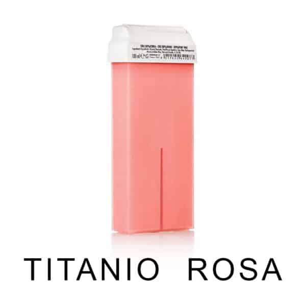 Rullo cera biossido di titanio rosa 100 ml. alta qualità Xanitalia
