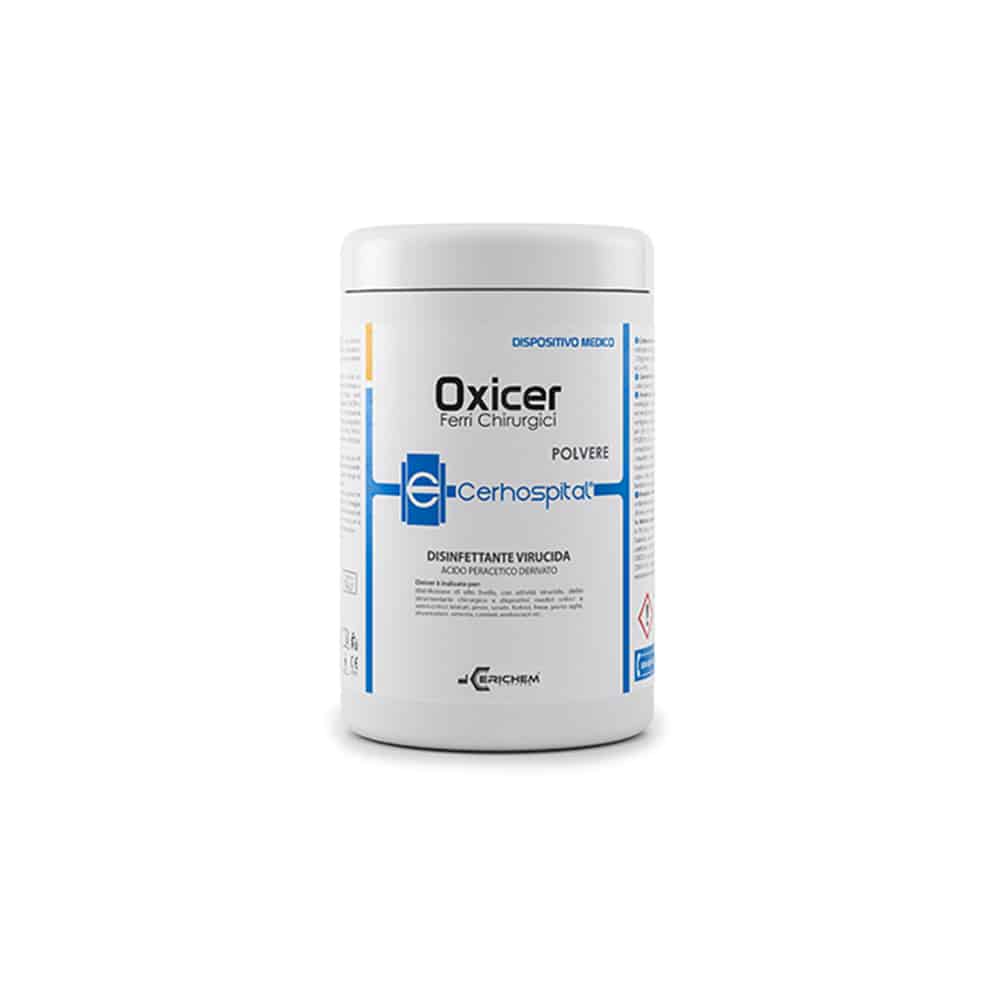 Oxicer acido paracetico in polvere detergente e sterilizzante 1 Kg.