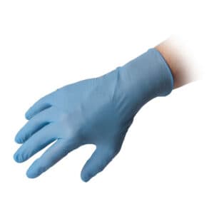 Guanto nitrile blu senza polvere R77100 100 pz. Reflexx monouso