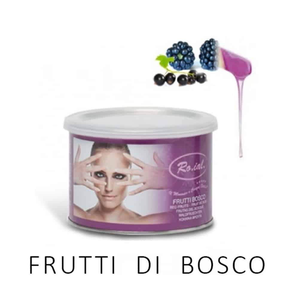 Cera Rullo Frutti di Bosco ROIAL 100 ml - Box 24 pz - EV Monouso