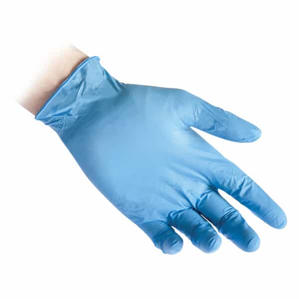 Guanto nitrile blu senza polvere 100 pz. N80B Reflexx - KB Shop
